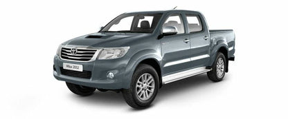 Chrome Side Vent Door Cover Trim for Toyota Hilux (2011-2014)