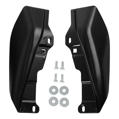 Mid Frame Air Deflectors for Harley Touring Street Glide (2009-2023) Black
