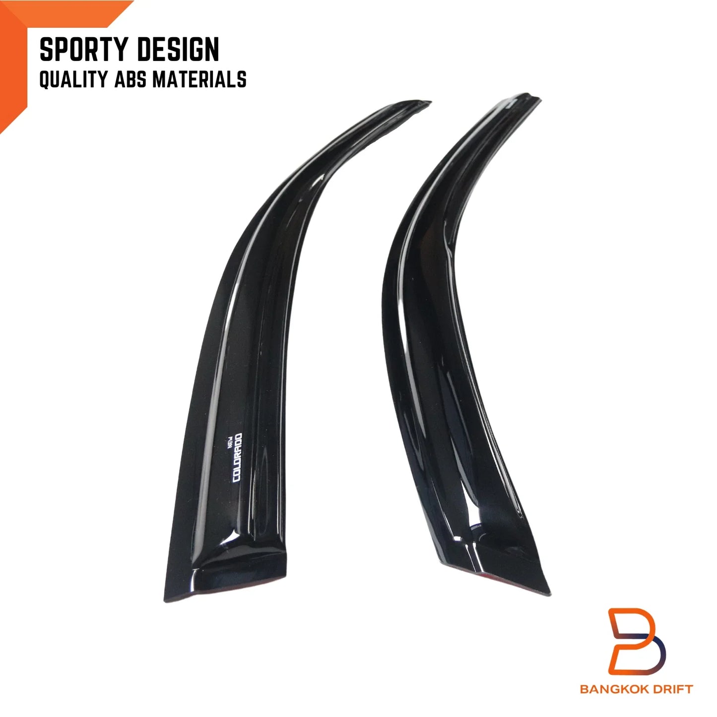 Front Window Visor Rain Guard for Holden Colorado (2012-2022)
