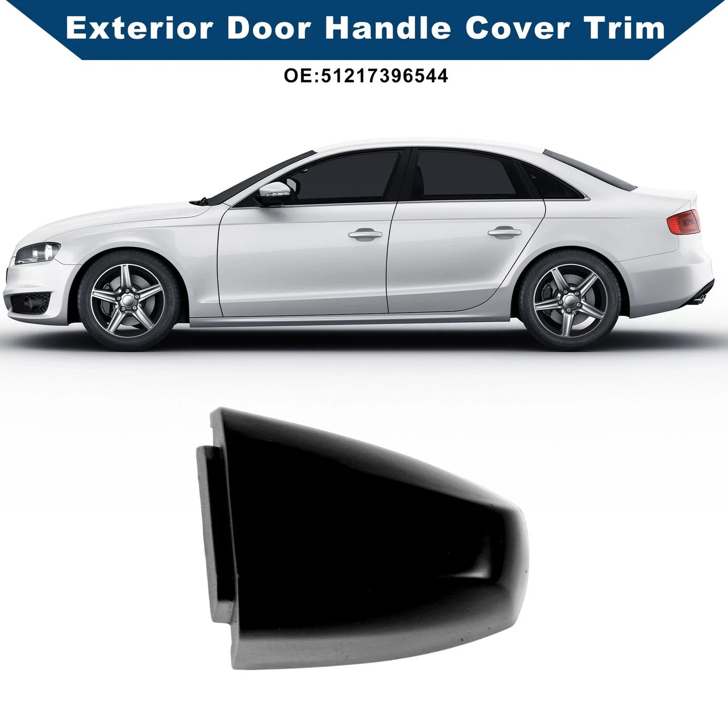 Exterior Door Handle Cover Trim for BMW X1 X5 F15 X6 F16 (2014 - 2019)
