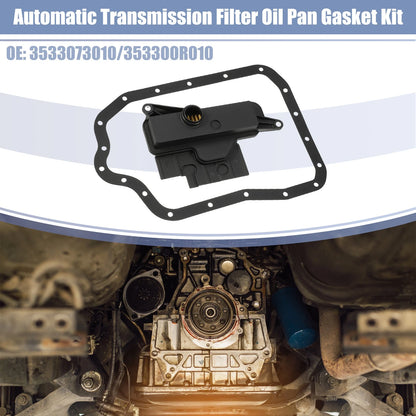 Set of 1 Transmission Filter Oil Pan Gasket Kit for Toyota RAV4 (2019–2023)