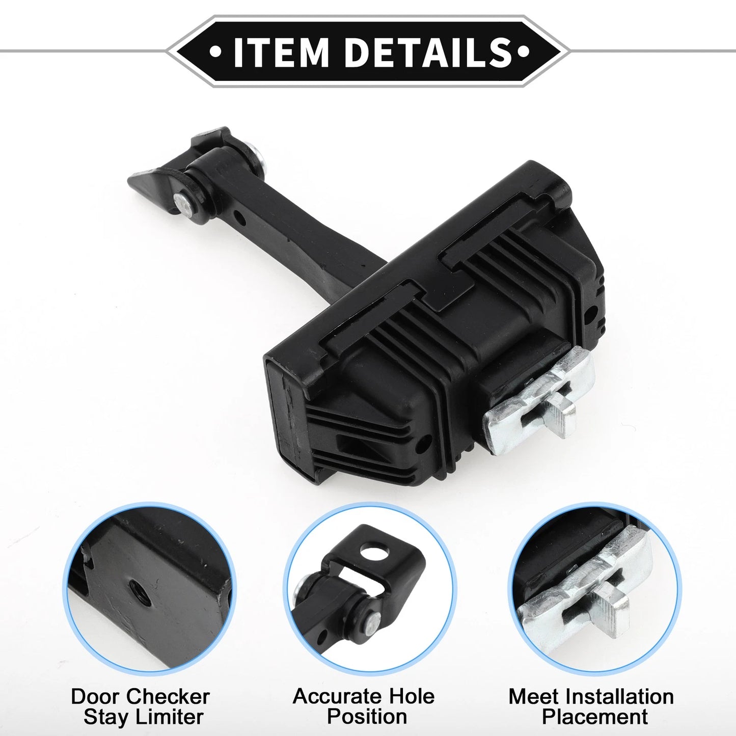 Door Check Strap Stopper Limiter No. 51218204173 for BMW 323Ci (2000–2006)