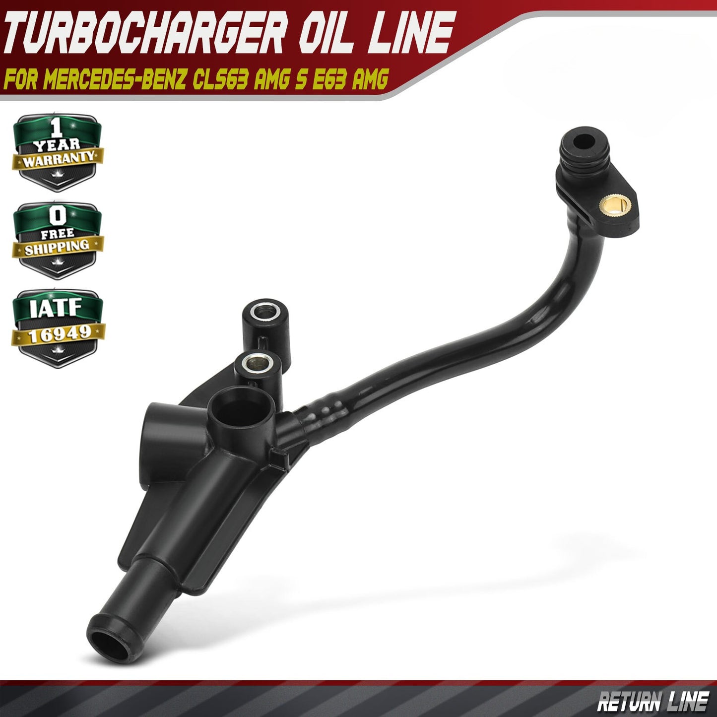 Turbocharger Coolant Line Water Pipe for Mercedes-Benz C216 W212 W166 R231