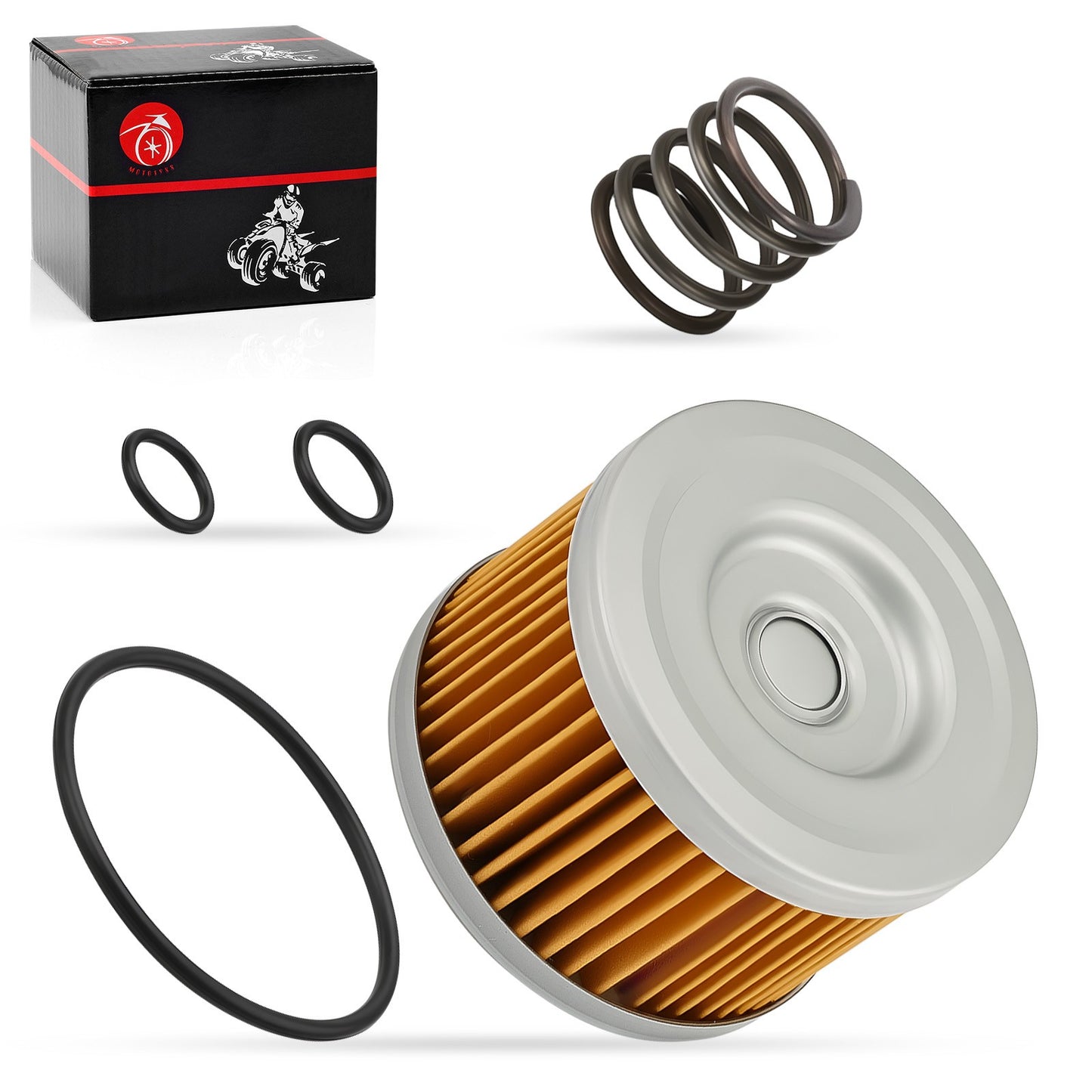 Oil Filter & Spring for Honda FourTrax 300 TRX300/FW (1998–2000)