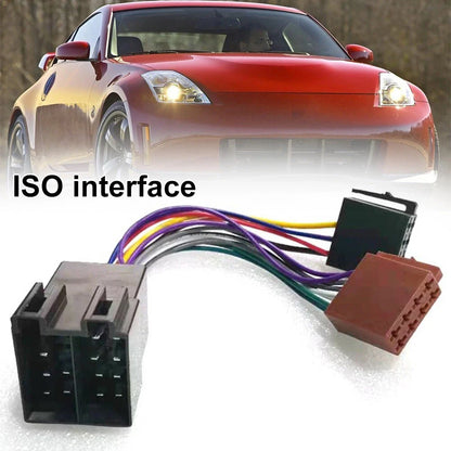 Radio Plug ABS Cable for 106 206 306 307 Car Radio Extended Conversion