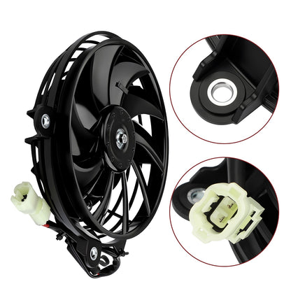 Radiator Cooling Fan Motor Kit for Suzuki QuadSport Z400 (2009–2014)