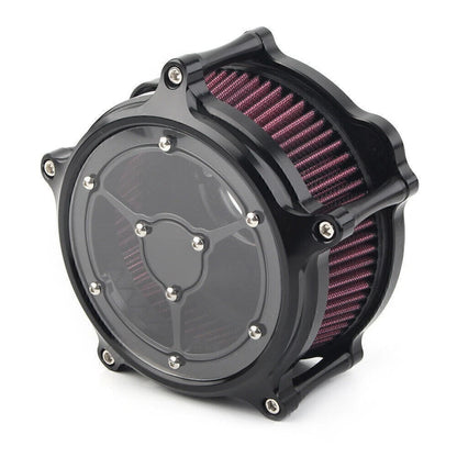 8pc Chrome Gauge Bezel Trim Mount Plate for Harley Touring Electra Glide (2014–2023)