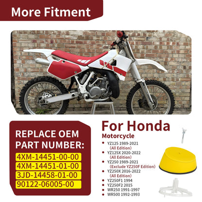 Air Filter with Cage Holder Guide & Bolt for Yamaha YZ125 YZ250 WR250 (2002–2023)