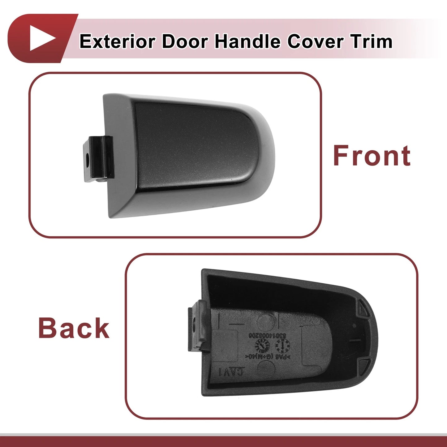 Exterior Door Handle Cover Trim No.13599552 for Chevrolet Traverse (2018–2023)