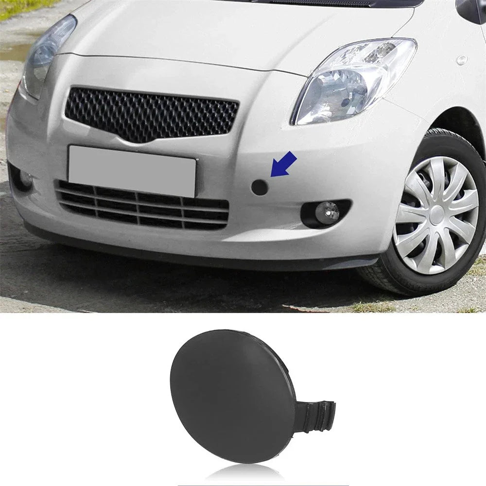 Front Bumper Tow Hook Eye Cap Cover for 07-08 Toyota Yaris (2007-2008)