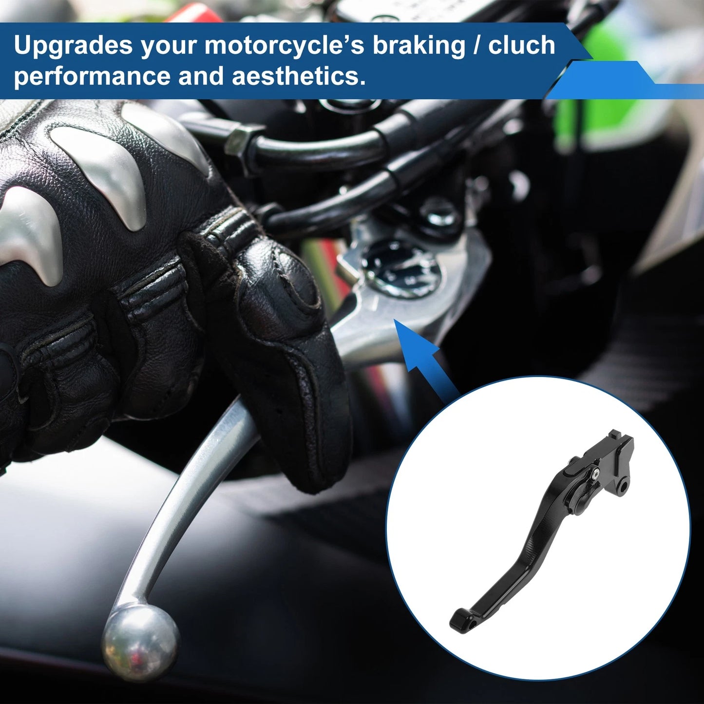 Short Brake Clutch Levers for KTM 790 Adventure R (2019–2024) Black 1 Pair