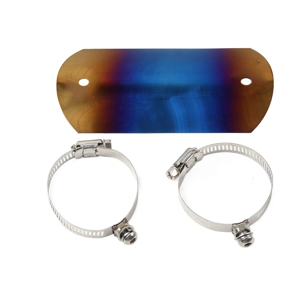 Exhaust Middle Pipe Heat Shield Cover for Universal Motorcycle
