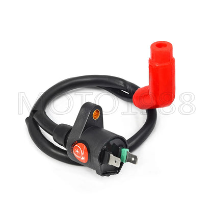 CDI Ignition Coil Spark Plug for Honda Recon 250 TRX250TM/EX