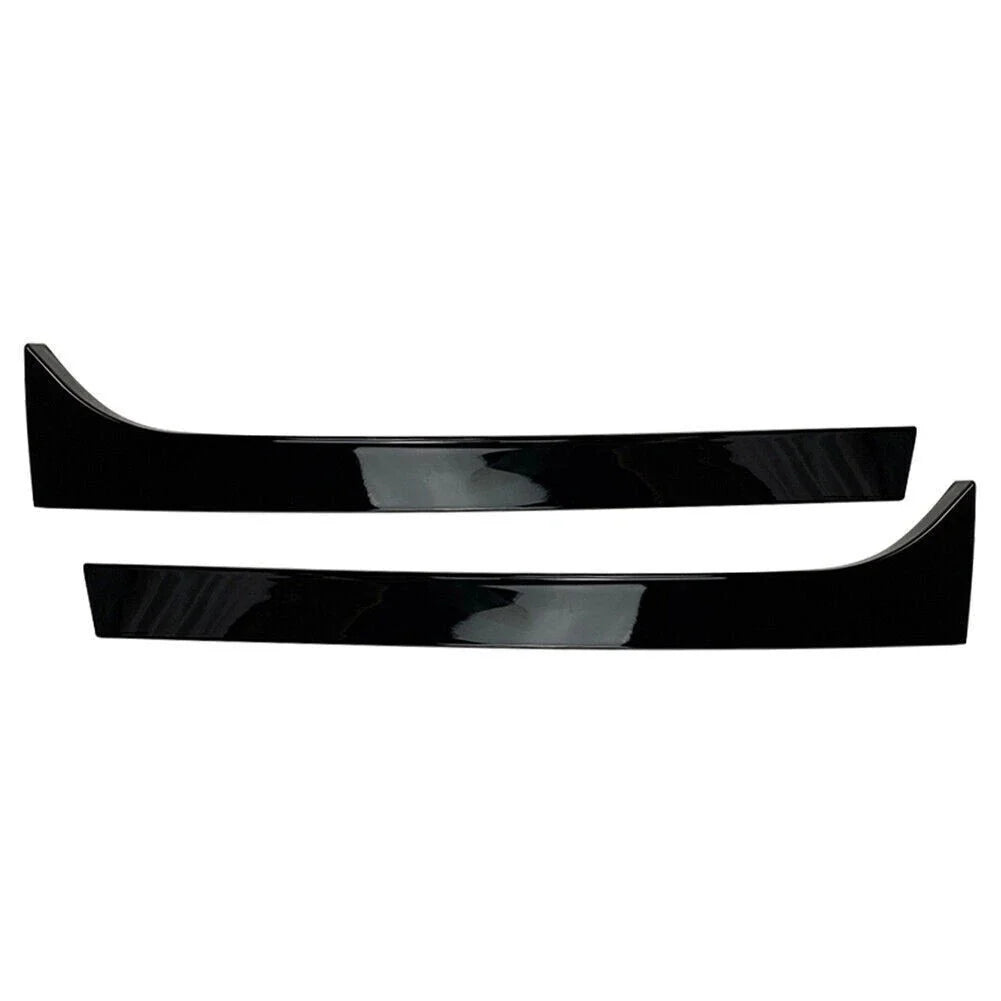 Glossy Black Rear Window Spoiler Side Wing Trim Covers for Skoda Superb (08-15)