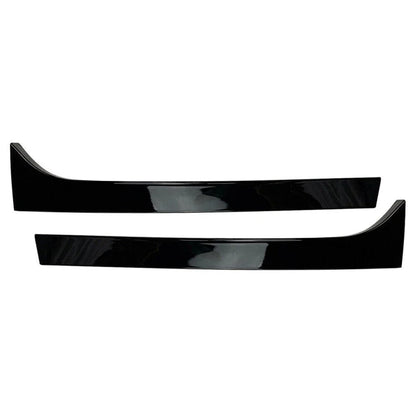 Glossy Black Rear Window Spoiler Side Wing Trim Covers for Skoda Superb (08-15)