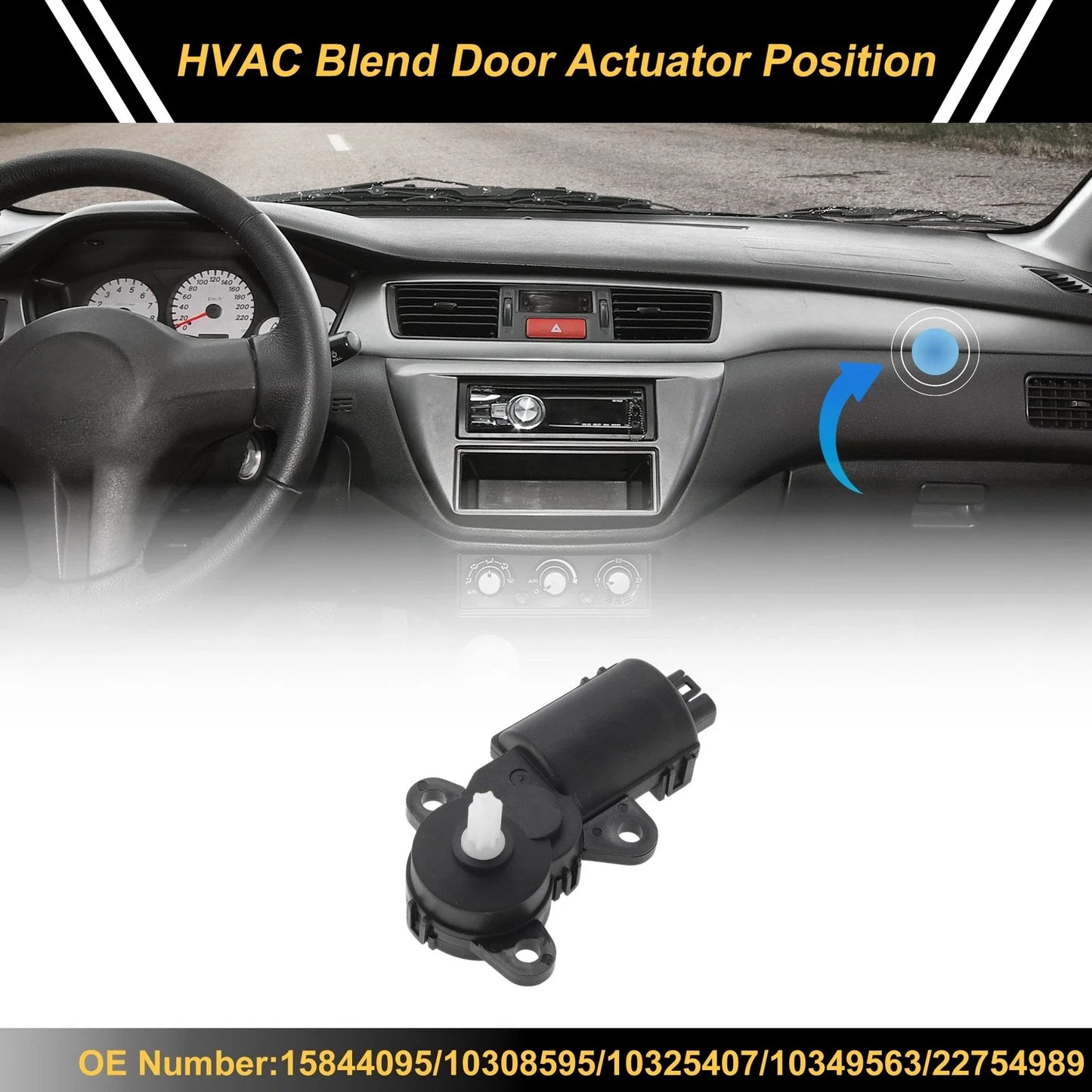 Heater Blend Door Actuator for Buick LaCrosse (2005-2009)