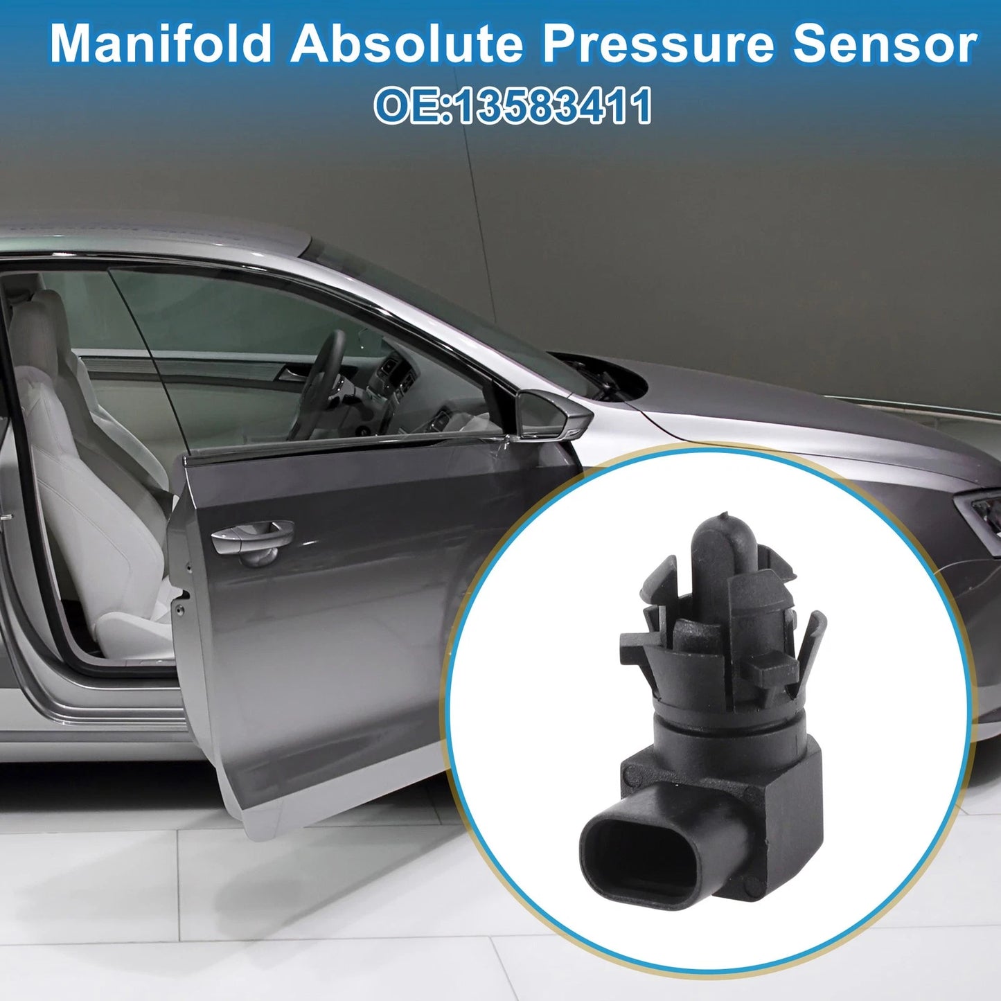 Manifold Absolute Pressure Sensor No.13583411 for Chevrolet Silverado 1500 (2014–2020)