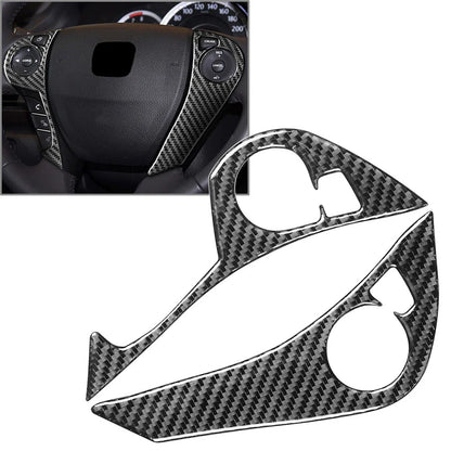 Carbon Fiber Steering Wheel Trim Cover for Honda Accord (2013-2017)