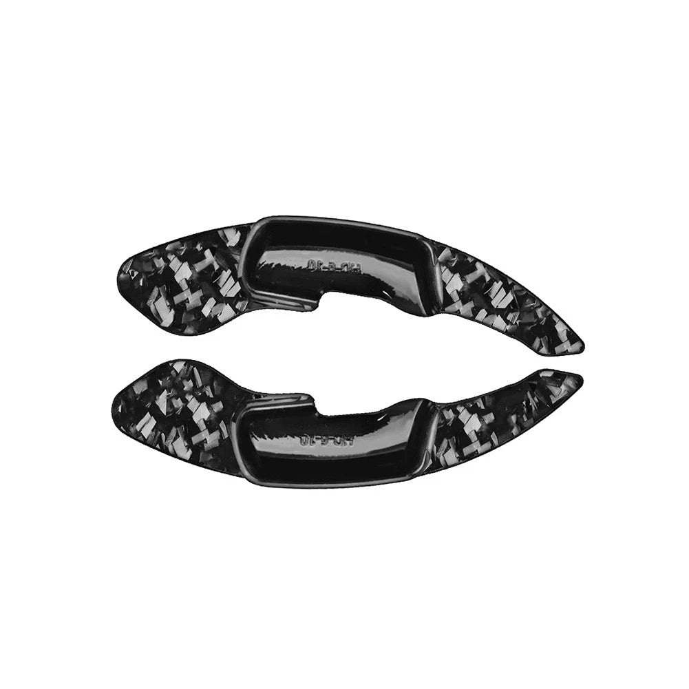 2X Steering Wheel Shift Paddle Pad for Lexus IS NX RX GS (Carbon Fiber)