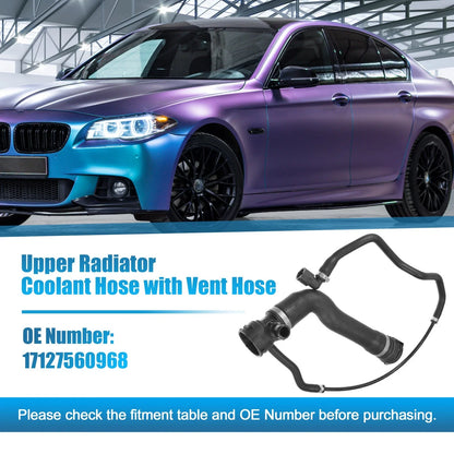 Upper Radiator Coolant Hose with Vent Hose for BMW 528i (2008-2010)