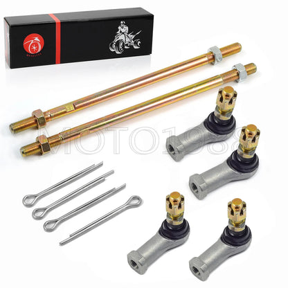 2 x Tie Rod Sets W/ Nut Left + Right for Honda TRX300FW (1988–2000)