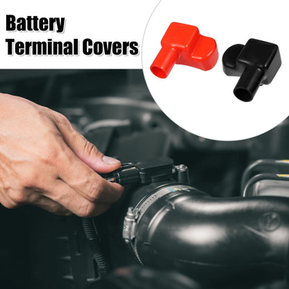 2 Pair Battery Terminal Cover Boot Protector for Cars and Boats 2.68"x1.61"x1.69"