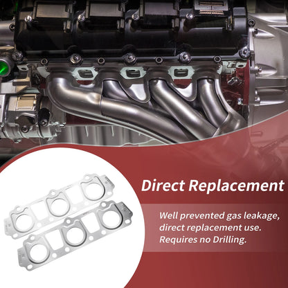 2X Exhaust Manifold Header Gasket for Audi A6 (2014–2018) No. 06E253039C