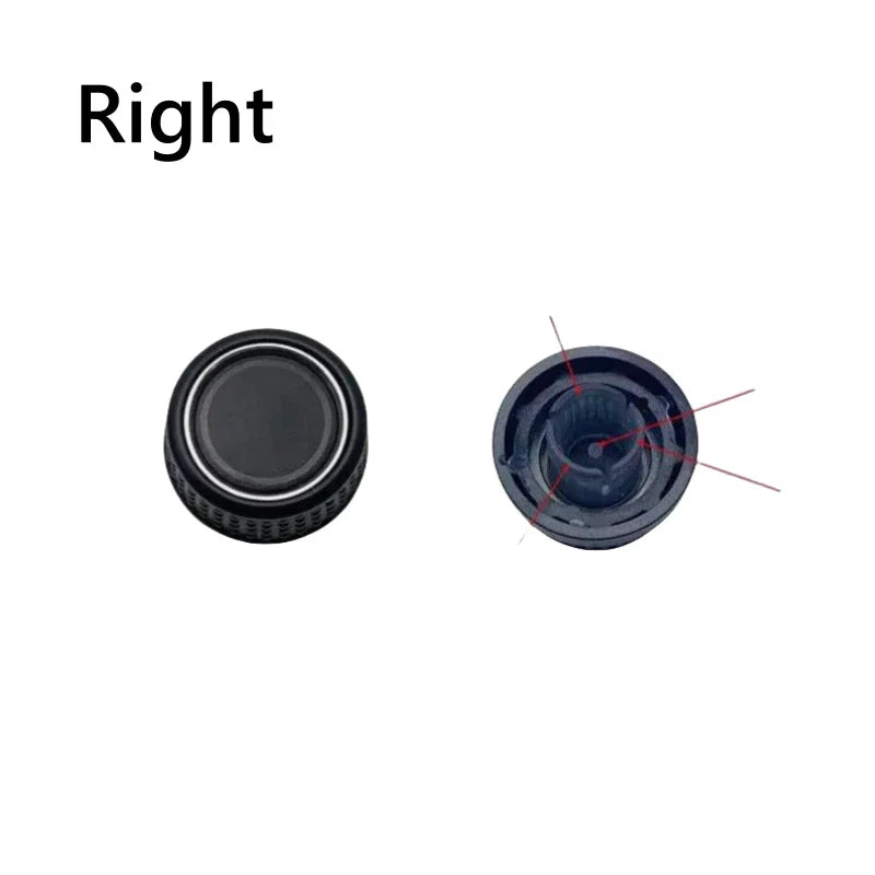 Left Right Radio Knob Button Turn Knob for VW RCD360 RCD440 RCD410 280 280C MIB