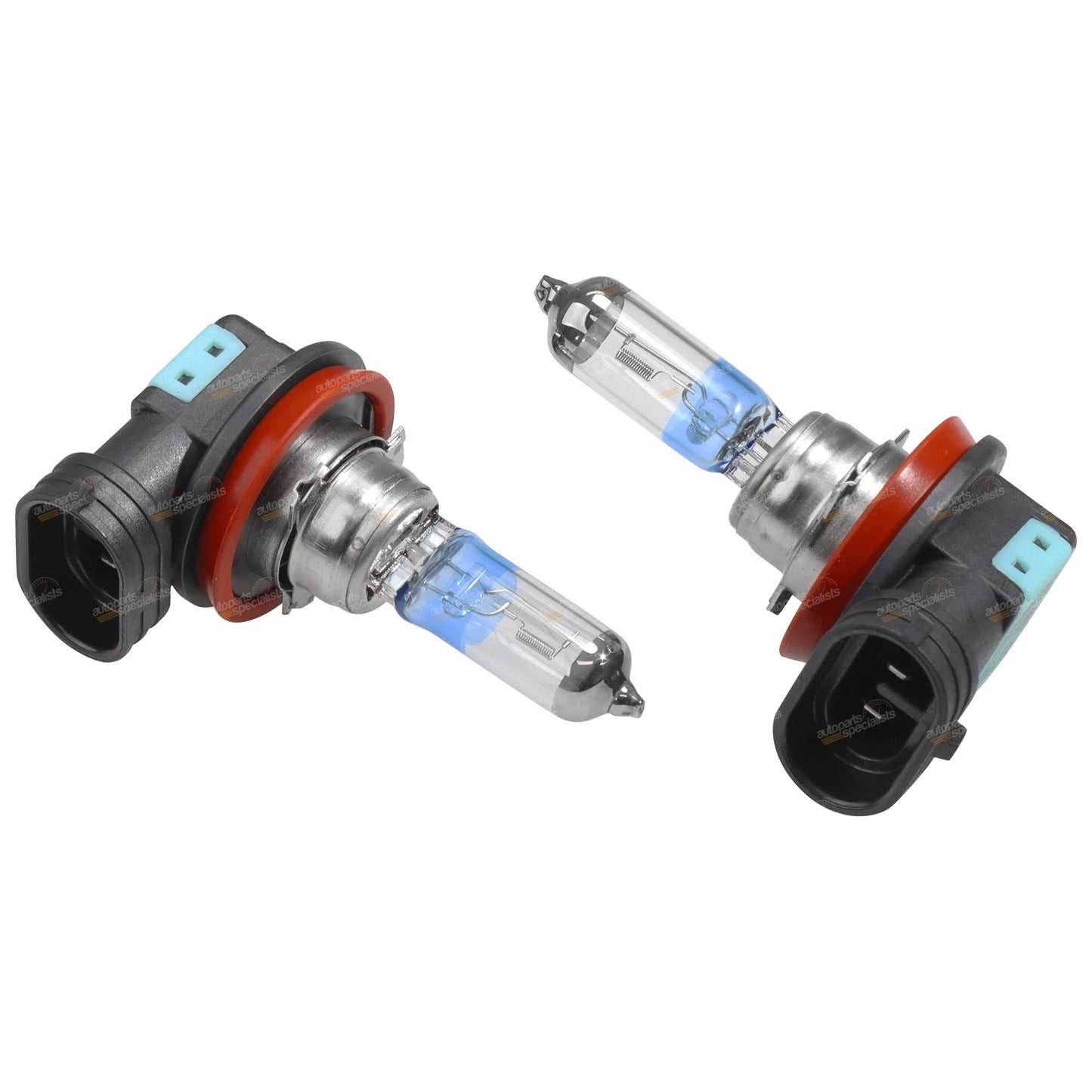 H11 Halogen Bulbs for Cars (Pair) - Ultra Bright White Light 12V 55W