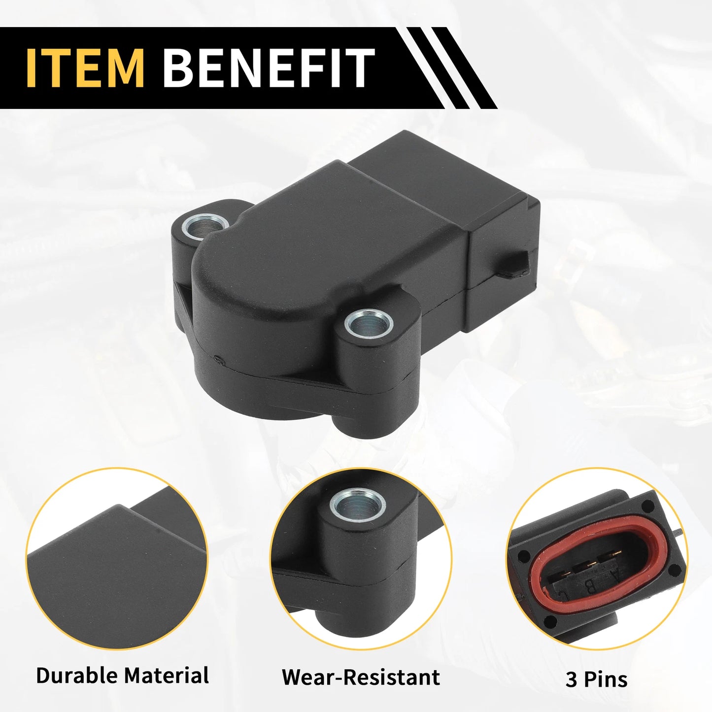 Throttle Position Sensor TPS for Ford Ranger (1993–1994) No.F07F9B989BA/F37Z9B989B