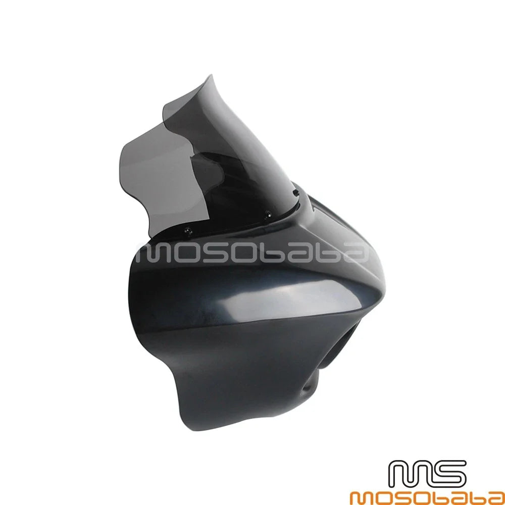 ABS Club Style Front Headlight Fairing Windshield for Softail Fat Bob (2018-2023)