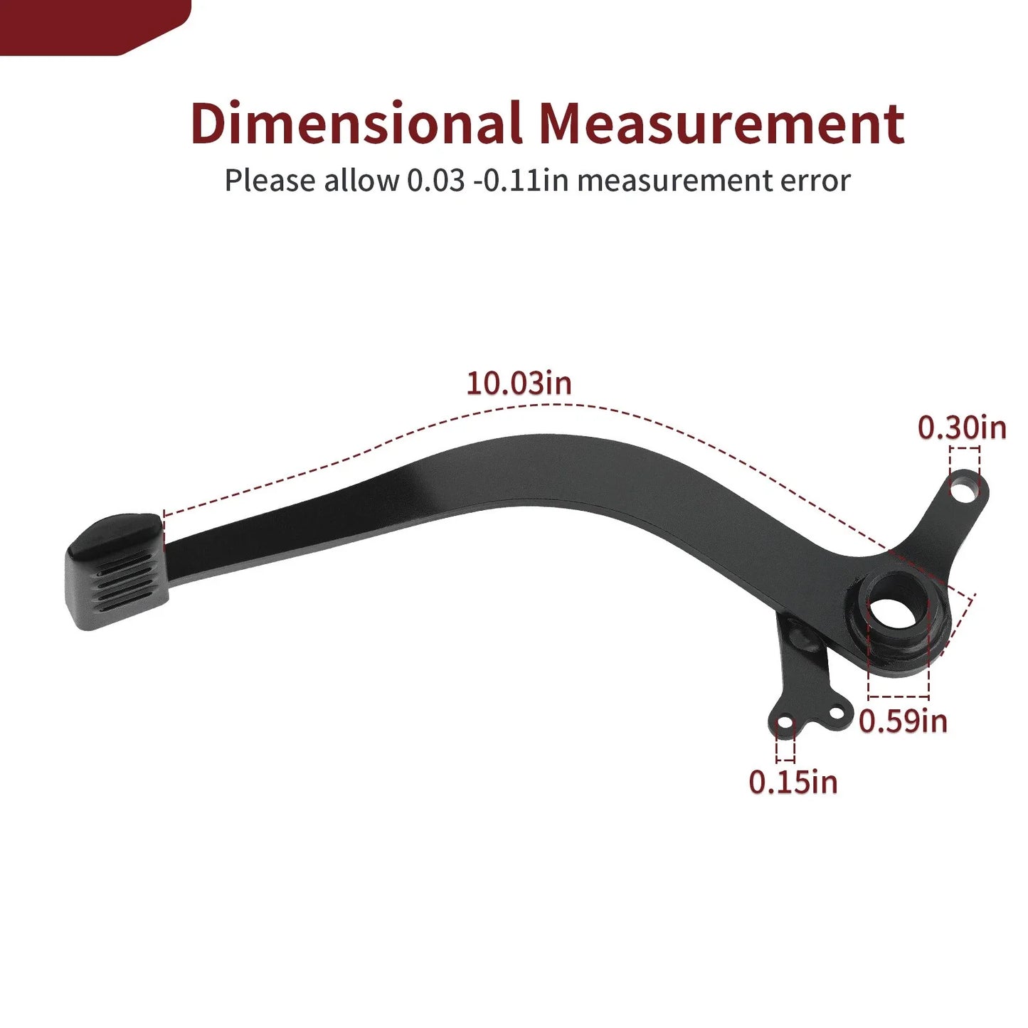REAR BRAKE PEDAL for Honda GROM (2014–2018)