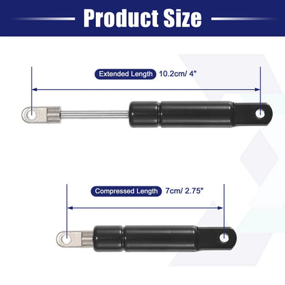 2 Pcs 4 Inch Lift Supports Struts Shocks Gas Spring Universal