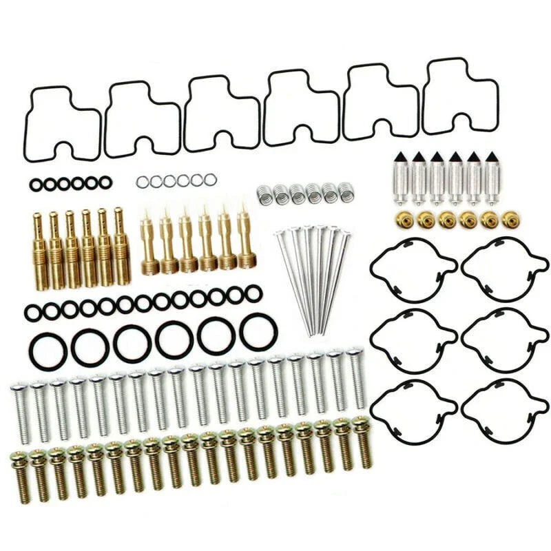 6 x Carburetor Repair Kit for Honda Valkyrie 1500 GL1500C/G GL1500G GL1500CT