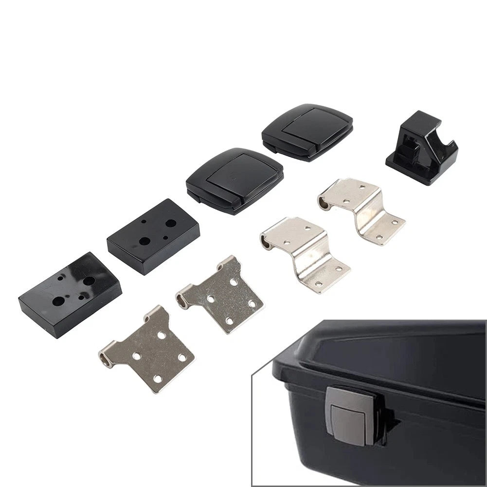 Chrome Rear Passenger Foot Peg Footrest Mount Bracket for Harley Touring (1993–2023)