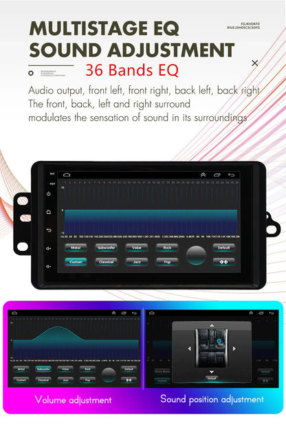 7'' Car Stereo Radio w/ Carplay for GMC Chevrolet Cadillac Hummer (2003-2006)