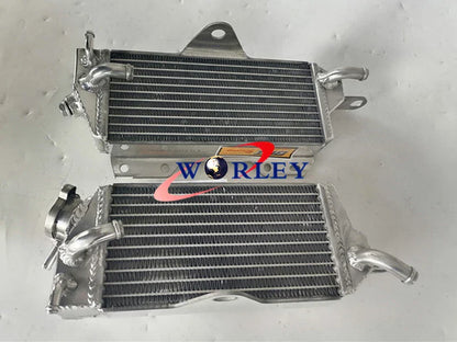 Aluminum Radiator & Hose for Kawasaki KX125 KX250 (1990-1993)