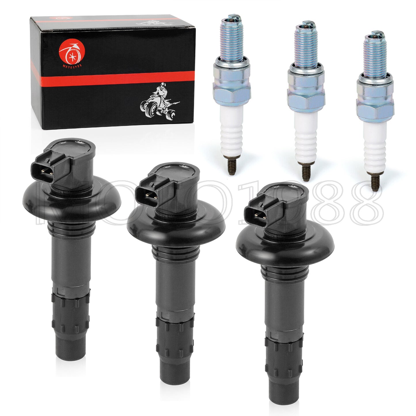 Ignition Coil Spark Plugs for SeaDoo GTX RXT RXP GTI GTS (130–260)