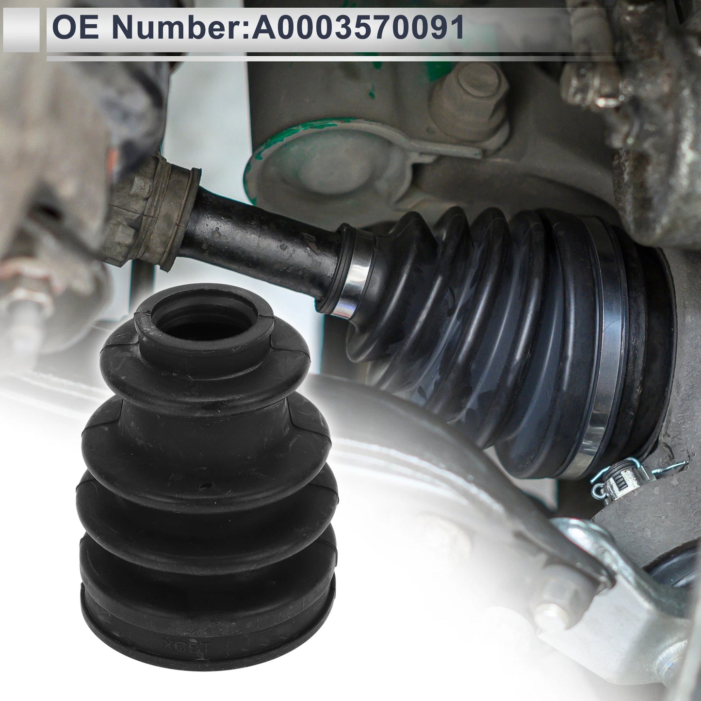 Outer CV Joint Boot Kit with Clamps for Mercedes-Benz 180C (1960–1963)