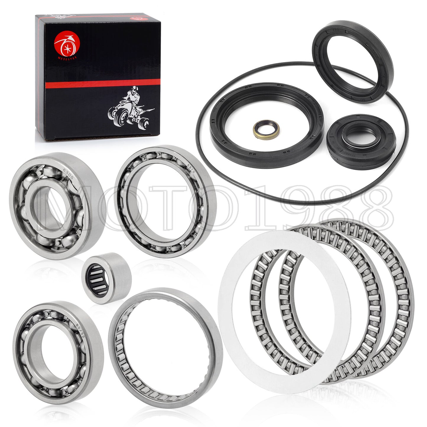 Front Differential Bearing Seal Kit for Kawasaki Brute Force 650 (2003–2023)