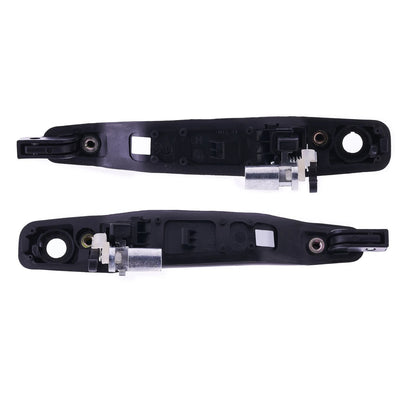 Set of 2 Outer Door Handles for Mitsubishi Lancer (2002–2007) Black