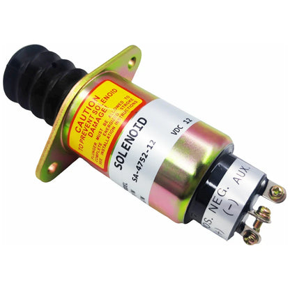 12V 3-Terminal Fuel Shutdown Solenoid for Woodward (2003–2003)