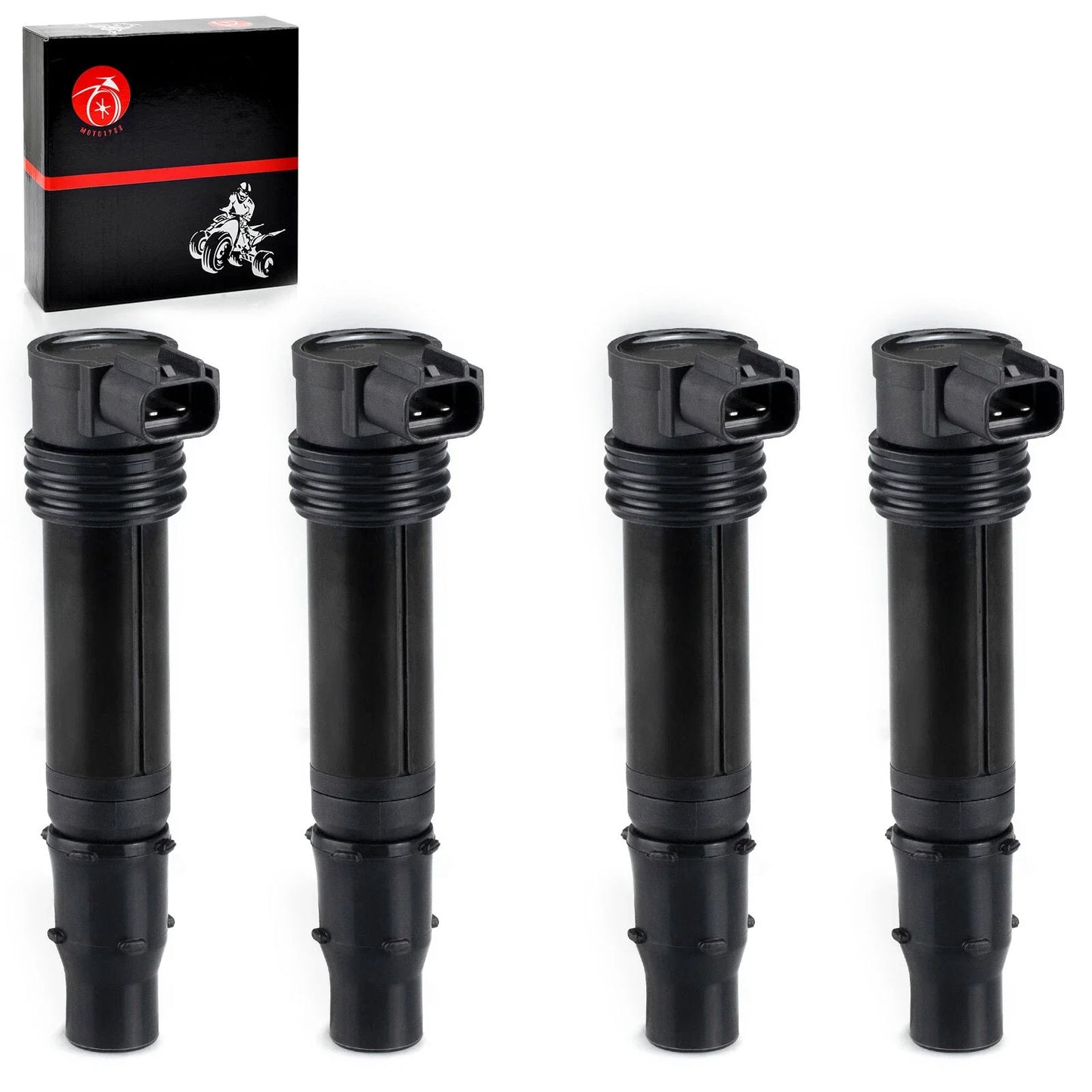 4 x Ignition Coils for Kawasaki Ninja ZX-6R (2003–2018)