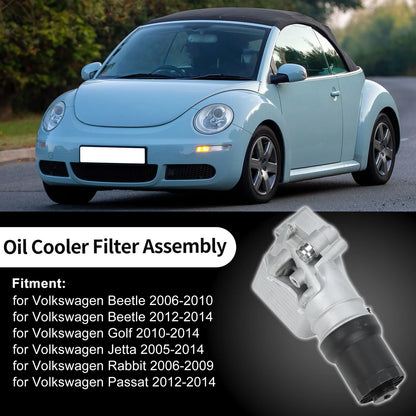 Oil Filter Housing with Sensor for VW Beetle Golf Rabbit (2006–2010)
