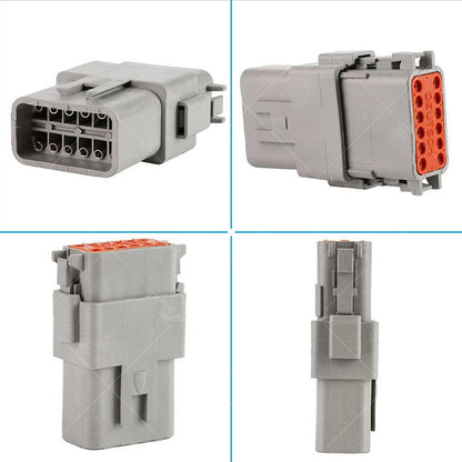 1 Deutsch DT 12-Way Waterproof Electrical Connector Plug for Various Models
