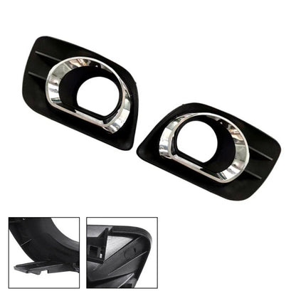 1 Pair Front Bumper Fog Light Cover Trim for Pontiac Vibe (2003–2008)
