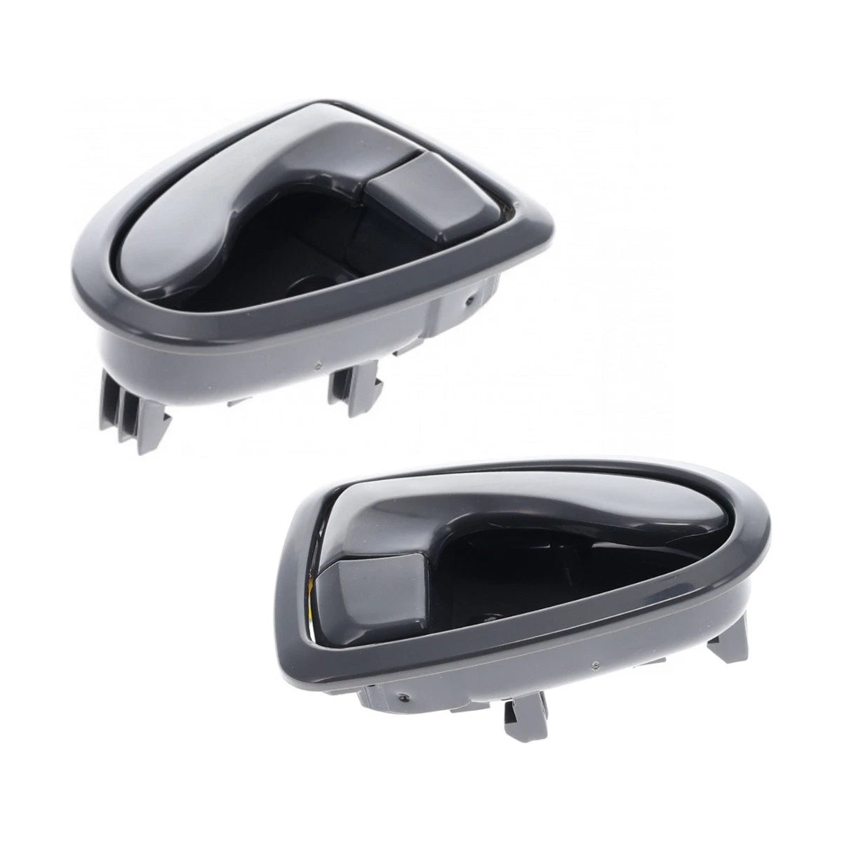 Set of 2 Inner Door Handles for Hyundai Accent (2000–2006) Grey