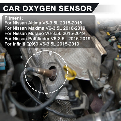 Set of 4 Upstream & Downstream Oxygen Sensors for Nissan Altima V6 (2002–2006) 2349148