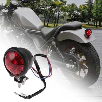 LED Motorcycle Tail Light Brake Turn Signal Universal Red Light