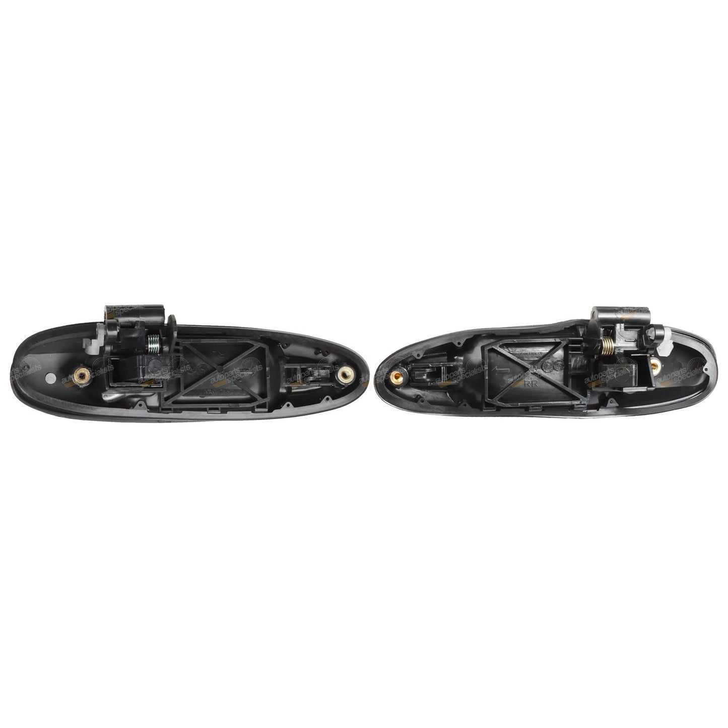 Black Rear Outer Door Handles for Toyota Landcruiser (1998–2007)